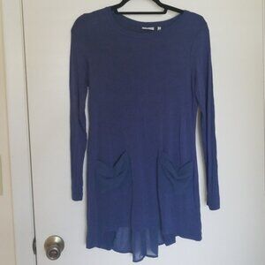 LOGO Blue long sleeve shirt